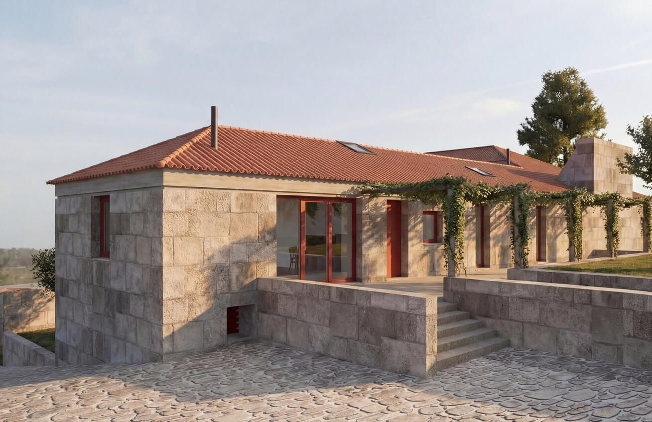 Quinta do Ordonho - Reabilitação de edifícios rurais para casa de férias