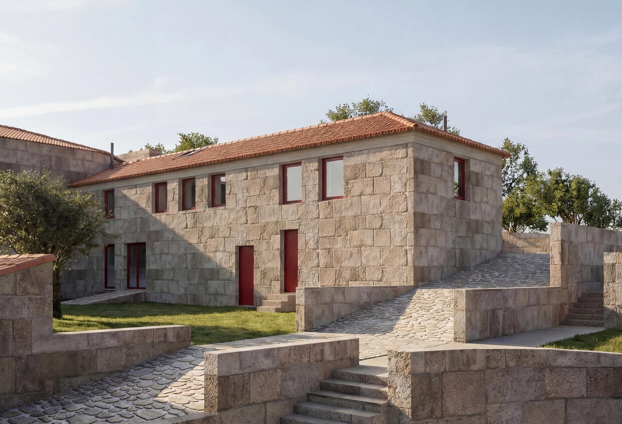 Quinta do Ordonho - Reabilitação de edifícios rurais para casa de férias